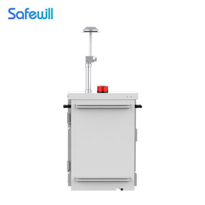Safewill Système de surveillance de la <span class=keywords><strong>pollution</strong></span> de l'<span class=keywords><strong>air</strong></span> ambiant PM2.5 <span class=keywords><strong>PM10</strong></span> H2S O2 VOC NH3 CO2 Analyseurs de gaz Station de surveillance environnementale - Product Image 4