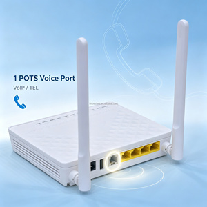 ราคาโรงงาน GPON EPON ONT 2 LAN 1 POTS FTTH ONU Wi-Fi4 ตัวเชื่อมต่อเครือข่ายใยแก้วนำแสงสำหรับบ้าน IPTV VoIP ISP - Product Image 3