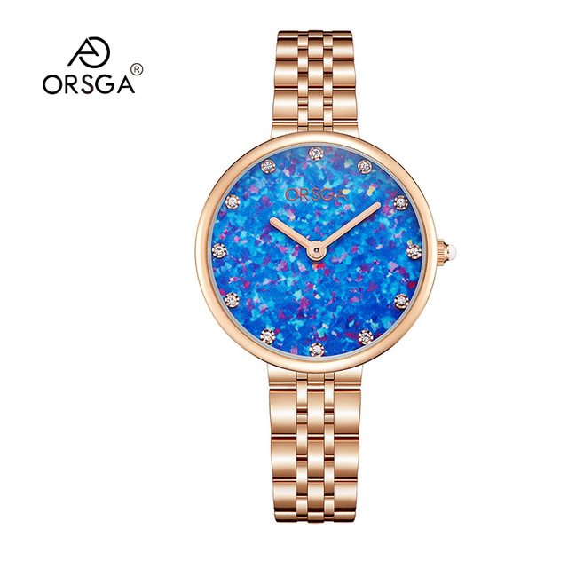 ORSGA 9220 Women's Watch Minimalist Ladies Mori Style 30M Water Resistant Elegant Fashion Stainless Steel Quartz Watch for Women