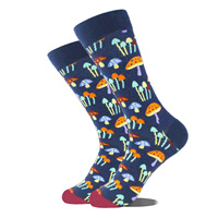 Nieuwe design cartoon ademende zachte katoenen sokken met dierenprint (konijn, vos, kat, fruit, alien, dinosaurus) grappige unisex sokken voor mannen