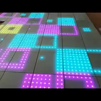 2019 DMX RGB Arenet كامل اللون مرحلة الديكور LED الرقمية التفاعلية الرقص الطابق