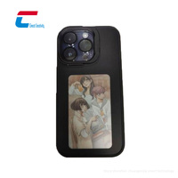 2024 nouveau Design Anti-chute luxe Nfc Smart E encre écran affichage housse de téléphone portable pour Iphone 15 14 13 Pro Max étuis de bricolage