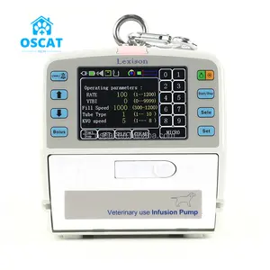 OSCAT 수의학 장비 좋은 가격 마취 수의학 기기 휴대용 주입 펌프 기계 상단 주입 펌프