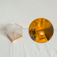 Projecteur d'ondes océaniques et d'aurores boréales 16 couleurs, lampe à ondes progressives, veilleuse avec télécommande pour bar et chambre