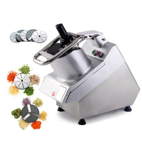 Elektrische Industriële Voedsel Ui Weegbree Vegetarische Aardappelchips Fruit Groente Chopper Snijmachine Snijmachine Snijmachine