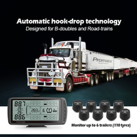 Capteur Tpms de détection précise Surveillance universelle de la pression des pneus Tpms sans fil en temps réel pour camion lourd