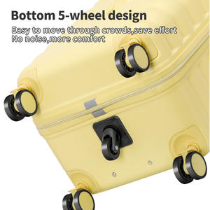 Nouvelle <span class=keywords><strong>valise</strong></span> élégante grande capacité 2026 pour étudiantes avec fonction de bagage cabine robuste et durable - Product Image 4