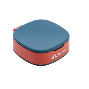 Promotional Custom Personalized Safety Plastic Medicine Storage Pill Box Plastic Storage Cases for Pill Management