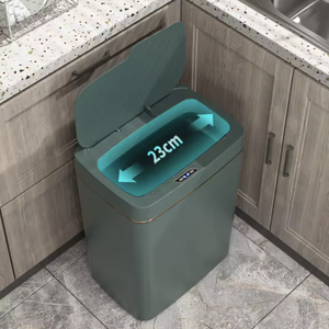 <span class=keywords><strong>Poubelle</strong></span> automatique à capteur intelligent avec couvercle <span class=keywords><strong>Poubelle</strong></span> en plastique sans contact pour une utilisation intérieure dans la cuisine, la salle de bain, la maison <span class=keywords><strong>et</strong></span> le bureau - Product Image 2