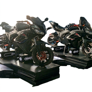 <b>Amusement</b> Park Hot Business Fun Time 9D Motorcycle Dynamic Racing Sim Game <b>Machine</b> - Product Image 1