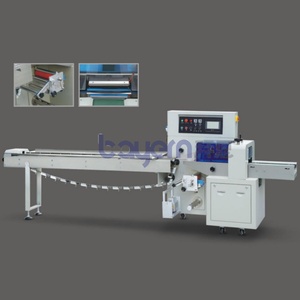 Tự động Trung Quốc nhà máy tùy chỉnh giá bán buôn tự động dòng chảy Gói Túi Mô BG-250X quay giấy Pad Gối máy đóng gói - Product Image 3
