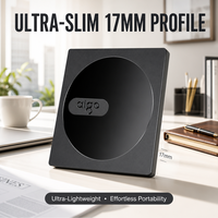 Lecteur de DVD externe USB C Aigo G100 prêt à être expédié, lecteur/graveur de CD/DVD portable pour ordinateur portable Mac, prise en charge OEM