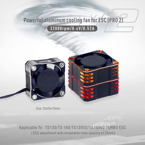 8.4V 0.52A High Speed Brushless Cooling <b>Blower</b> 25X25X10mm 32000RPM Efficient Heat Dissipation Fan For RC Drone <b>Car</b> Boat ESC - Product Image 4