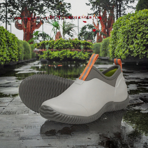 Botas de Lluvia de Goma Impermeables Personalizadas, Zapatos de Jardín con Punta Redonda, Transpirables, Unisex, para Exteriores - Product Image 3