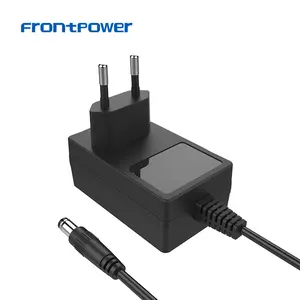 Frontpower 8v 9v 1.5a wall plug EU type-c 5v 3a power adapter 12v 2a 24v 1a ac dc adapter with IEC61558/62368