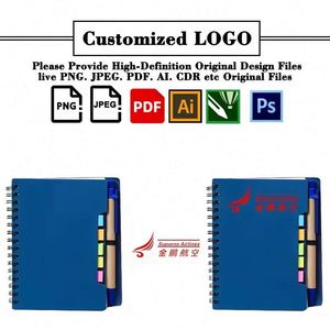 Business <b>Note</b> Custom Logo Notepads Printed Promotional Personalized Memo <b>Sticky</b> for Office Corporate Gifts - Product Image 2