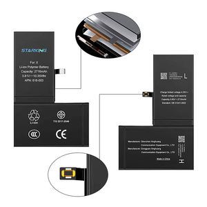 Wiederauf ladbarer Lithium-Akku für iPhone 7 7P 8 8P X XR XS 11 Pro Max 12 13 14 15-Alle Modelle 0-Zyklus-Digitalbatterien - Product Image 3