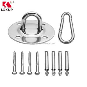 Hamac à montage mural crochets <span class=keywords><strong>d</strong></span>'<span class=keywords><strong>ancrage</strong></span> accessoires de yoga balançoire de plafond <span class=keywords><strong>Kit</strong></span> de suspension crochets <span class=keywords><strong>Kit</strong></span> de suspension de plafond en acier inoxydable - Product Image 3