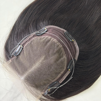 Topper en dentelle HD 6*78*10 en cheveux humains pour femmes souffrant de cheveux clairsemés et de perte de cheveux, système de remplacement capillaire à effet cuir chevelu naturel