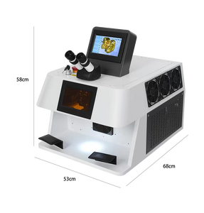 Machine de soudage de bijoux YAG haute précision 200W avec caméra CCD pour la <span class=keywords><strong>réparation</strong></span> de bagues en or et en argent - Product Image 3