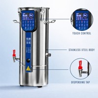 Machine à lait de soja multifonctionnelle Baiwin, grande capacité, commande tactile numérique, pour les boutiques de petit-déjeuner