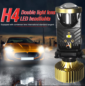 <span class=keywords><strong>Precio</strong></span> bajo de fábrica H4 LED mini lente 12V 6000K bi LED lente de proyector con Canbus auto lámpara LED sin error H4 bombilla de faro para <span class=keywords><strong>coche</strong></span> - Product Image 2