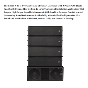 热销促销低价专业音响设备1200W 3路线阵列系统双12英寸音箱套装 - Product Image 5