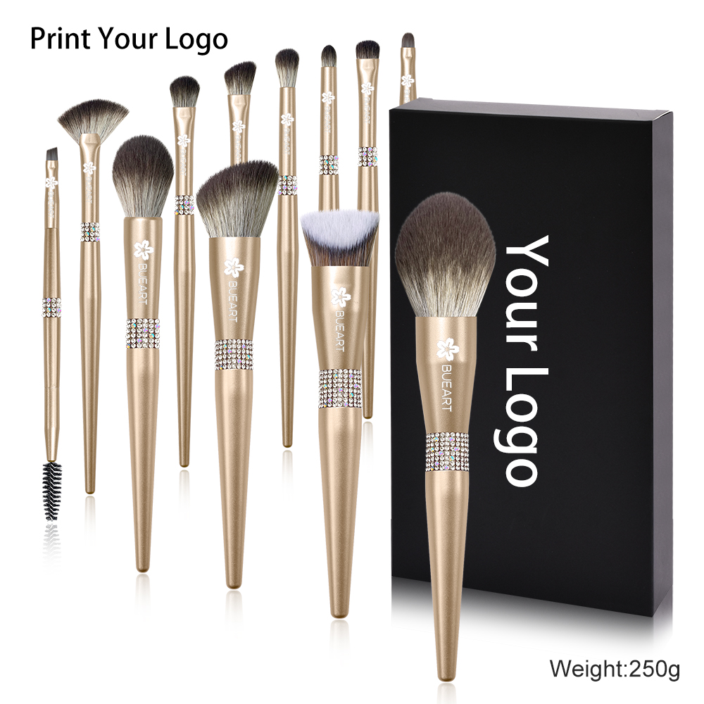 Votre brosse de logo avec la boîte de papier
