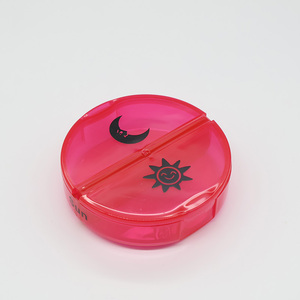 Reise-Mini-PP-Pillenorganizer 7-Tage AM/PM Pillendose Tragbarer Kleiner Medikamentenbehälter - Product Image 5