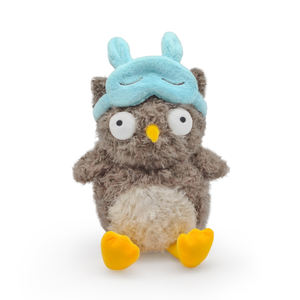 Juguete de Peluche Suave con Diseño de Búho, Unisex, Personalizado, Creativo y Adorable, con Antifaz, Relleno de Algodón PP, para Regalo - Product Image 5