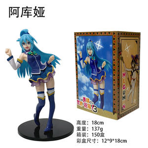 Figura de <span class=keywords><strong>Konosuba</strong></span> Aqua y Megumin al por Mayor - Figura de Anime de Chica en Traje de Baño y de Pie, Diosa del Agua - Product Image 5