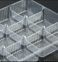 Barquettes Blister Personnalisées, Boîtes, Emballages Clamshell, Contenants PVC Transparents Jetables, Promotion Rectangulaire pour l'Épicerie