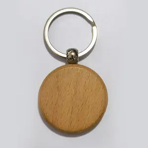 18 porte-clés en bois prêt à l'emploi avec lettrage laser petit cadeau porte-clés en bois de hêtre