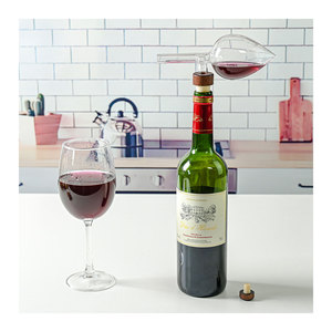 <span class=keywords><strong>Carafe</strong></span> à <span class=keywords><strong>vin</strong></span> rouge nervurée en verre cristal sans plomb <span class=keywords><strong>Carafe</strong></span> à <span class=keywords><strong>vin</strong></span> La <span class=keywords><strong>carafe</strong></span> à <span class=keywords><strong>vin</strong></span> fournit l'<span class=keywords><strong>a</strong></span>érateur parfait - Product Image 5