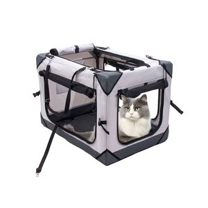 High Quality Outdoor Indoor Pet Soft <b>Crate</b> Anti Scratch Breathable Mesh Soft Sided Comfortable Pet <b>Crate</b> - Product Image 1
