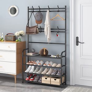 Metal Tower <b>Shoe</b> <b>Rack</b> Professional Production Closet Water Dispenser Yoga Mat Organizer Kitchen <b>Rack</b> Multi <b>Storage</b> Shelves - Product Image 4