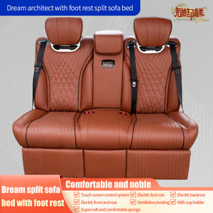 Asiento de Coche de Lujo, Sofá Cama Eléctrico para Benz V260 Vito V220 V250d V300 Viano V-class Multivan <span class=keywords><strong>Caravelle</strong></span> Transporter T4 T5 T6 T7 T8 - Product Image 3