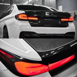 Tapa de Maletero Trasera de Fibra de Carbono para Serie 5 G30 G38 2017-2023 - Product Image 2