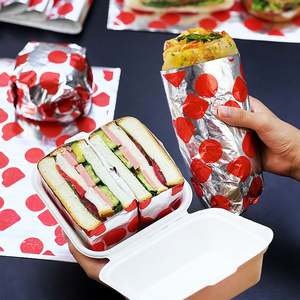 Papier de cuisson de qualité alimentaire, écologique, résistant à la graisse, sans danger pour les aliments, pour pizza, gâteau, hamburger, sandwich, emballage, barbecue en plein air et déjeuner - Product Image 5