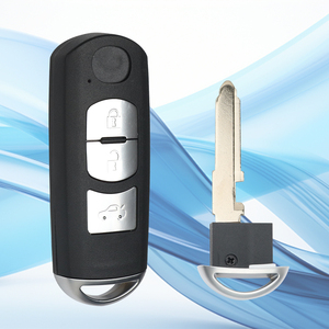 Szmaishi <span class=keywords><strong>3</strong></span> Nút Điều Khiển Từ Xa Vỏ Chìa Khóa Xe Cho <span class=keywords><strong>Mazda</strong></span> Thay Thế Thông Minh Xe Trống <span class=keywords><strong>Key</strong></span> Fob Shell Với Khẩn Cấp Lưỡi Chìa Khóa - Product Image 3