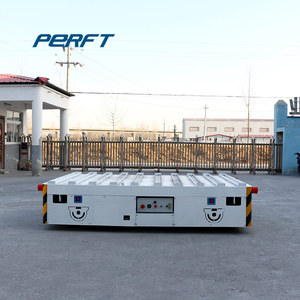 20 टन टैकलेस ट्रांसफर कार्50 टन/मेकेनम व्हील स्टीटलेस ट्रेलर/मोटर चालित ट्रॉली - Product Image 4