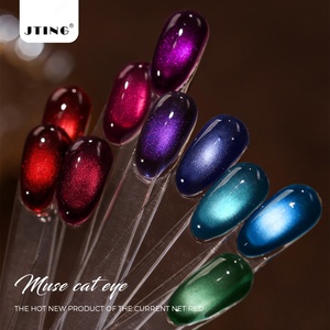 JTING Nouvelle Collection de Vernis à Ongles Gel Effet Œil de Chat Muse 10 Couleurs – Ongles Colorés, Personnalisation Gratuite OEM, Vernis à Ongles Gel Professionnel - Product Image 3