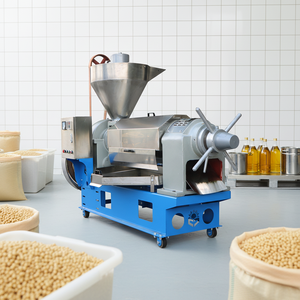 เครื่องสกัดน้ำมันแบบกดร้อน ขนาดใหญ่ สำหรับใช้งานเชิงพาณิชย์ เครื่องสกัดน้ำมันแบบสกรู - Product Image 1