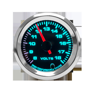 Voltmètre haute performance 52 mm analogique 8-18 V CC, jauge de voiture universelle - Product Image 5