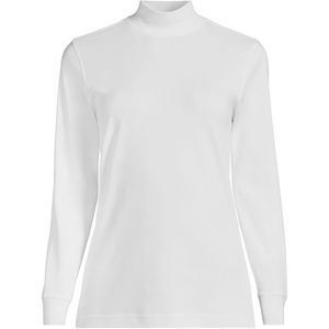 เสื้อเชิ้ตคอเต่าแขนยาวผ้าฝ้ายทรงหลวมสำหรับผู้หญิง FOXA เหมาะสำหรับใส่ทุกวัน ผ้าถักที่ระบายอากาศได้ดี - Product Image 3