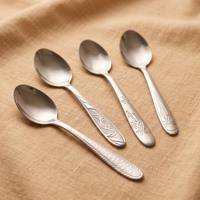 Ensemble de couverts en acier inoxydable 4 pièces, couteau, fourchette, cuillère, argenterie pour hôtel, mariage, restaurant