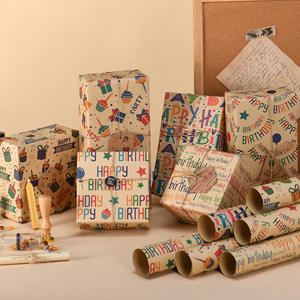 Birthday gift wrapping <b>paper</b> diy <b>packing</b> <b>for</b> gift <b>for</b> clothes - Product Image 2