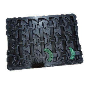 ที่กําหนดเองสูญญากาศขึ้นรูปพลาสติกป้องกันไฟฟ้าสถิตย์อิเล็กทรอนิกส์ Esd Pcb ถาด Esd ป้องกันไฟฟ้าสถิตกล่องสําหรับส่วนประกอบ - Product Image 1