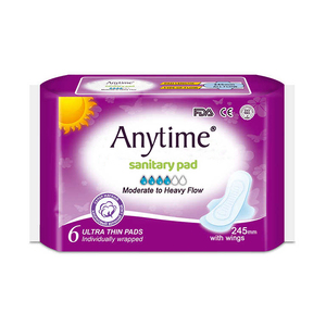 SN2822 Bán Buôn Nhập Khẩu 280/300/330Mm Dài Siêu Dày Hữu Cơ Bông Thân Mật Tăng Phụ Nữ Vệ Sinh Pads Nhà Sản Xuất Tại Trung Quốc - Product Image 1