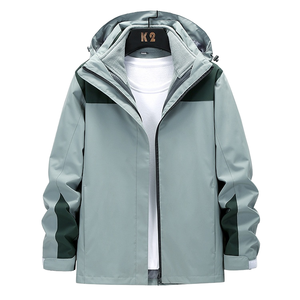 ชุดกันหนาวกลางแจ้งสำหรับทุกเพศ ยี่ห้อแฟชั่น ทันสมัย แบบสามในหนึ่ง แยกชิ้นได้สองชิ้น ผ้าหนานุ่ม กันลม ป้องกันแบคทีเรีย บุด้วยผ้าฟลีซ - Product Image 2